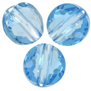 Perle tonde Thin Round  Swarovski 5034 6 mm - Aquamarine x6|raw }}
