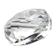 Perline rotonde piatte - 6 mm - Thin Round Swarovski 5034 - Crystal x6
