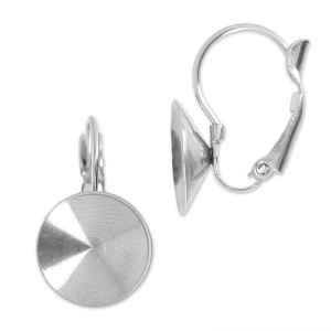 Ganci orecchini per Rivoli 1122 12 mm in Acciaio Inox x2