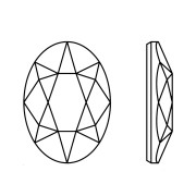 Cabochon Swarovski 2603 14x10 mm - Crystal Golden Shadow x1