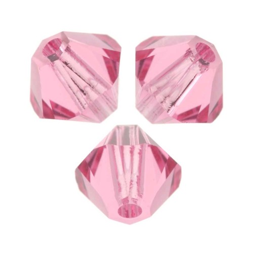 Biconi Swarovski 5328 mm. 3 Rose x50