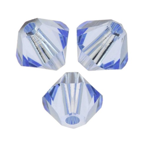 Swarovski crystal spinning tops 5328 3 mm Light Sapphire x50