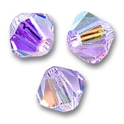 Biconi Swarovski 5328 mm. 3 Violet AB x50