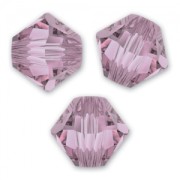 Biconi Swarovski 5328 mm. 3 Crystal Antique Pink x50