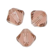 Biconi Swarovski 5328 mm. 3 Blush Rose x50