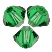 Swarovski crystal spinning tops 5328 3 mm - Majestic Green x50