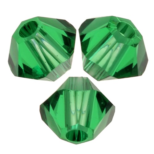 Swarovski crystal spinning tops 5328 3 mm - Majestic Green x50