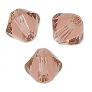 Biconi Swarovski 5328 mm. 4 Blush Rose x50
