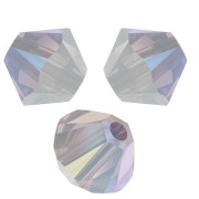 Biconi Swarovski 5328 4 mm White Opal Shimmer x50|raw }}