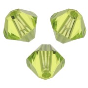 Biconi Swarovski 5328 4 mm  Citrus Green x50|raw }}