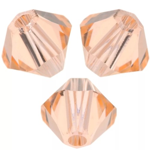 Biconi Swarovski mm. 5 Light Peach x20