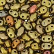 MiniDuo 2x4 mm Gold Iris Mat x10g|raw }}