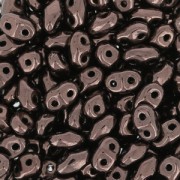 MiniDuo 2x4 mm Jet Lumi Amethyst x10g|raw }}