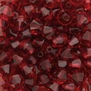 Biconi Swarovski 5328 mm. 6 Scarlet x20