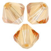 Biconi Swarovski 5328 6 mm - Crystal Caramel x20