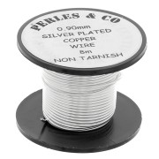 Filo di rame mm. 0.90 anti-appannamento Argentato x8m|raw }}