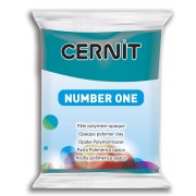 Pasta Cernit Number One 56gr Blu pavone (n°230)
