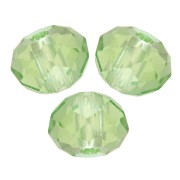Tondo piatto Swarovski 5040 6 mm - Peridot reinventato x1