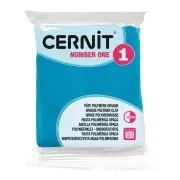 Pasta Cernit Number One Opaca - Blu turchese (n. 280) x 56 g