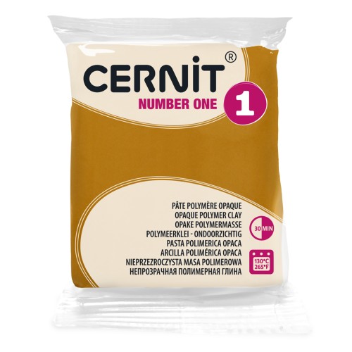 Pasta Cernit Number One Opaca - Giallo ocra (n. 746) x 56 g