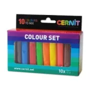 Pasta Cernit Neon Light Set 10x30gr