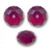 Perla rotonda appiattita PureCrystal 5040 8 mm - Siam x1