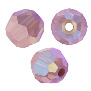 Perline rotonde Swarovski 5000 4 mm Rose Water Opal Shimmer x20