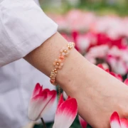 Perle rotonde Swarovski 5000 6 mm Rose Peach x6