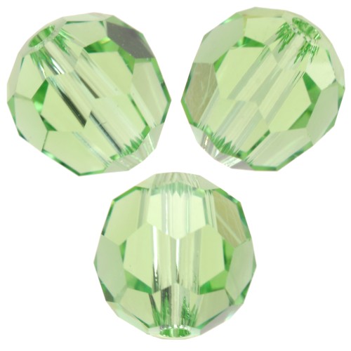Perline rotonde Swarovski 5000 da 6 mm - Peridoto reinventato x6