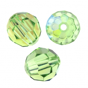 Sfera Swarovski 5000 8 mm Peridot Shimmer x1