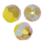 Perla rotonda Swarovski 5000 8 mm Yellow Opal Shimmer x1