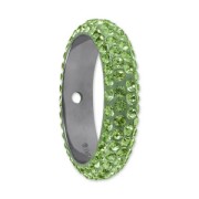 Pavé Ring un foro PureCrystal 185001 mm. 18.5 Peridot|raw }}