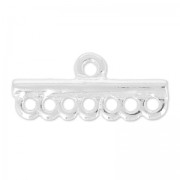 Terminali 7 file da stringere 26.5x12 mm argentato x1|raw }}