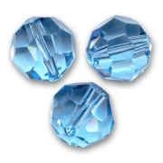 Swarovski 5000 perle rotonde 3 mm Acquamarina x20