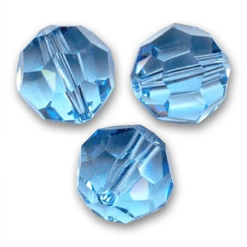 Swarovski 5000 perle rotonde 3 mm Acquamarina x20