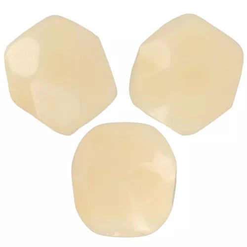 Sfaccettate mm 6 beige x25