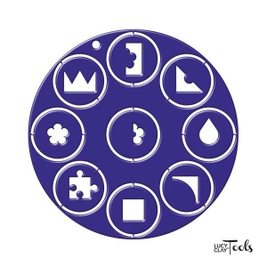 Disco per CZ Estrusore HD Lucy Clay Tools  - LCDisk 6