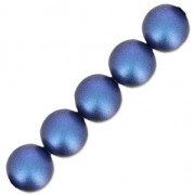 Perline Swarovski 5810 mm. 6  Iridescent Dark Blue Pearl x10|raw }}