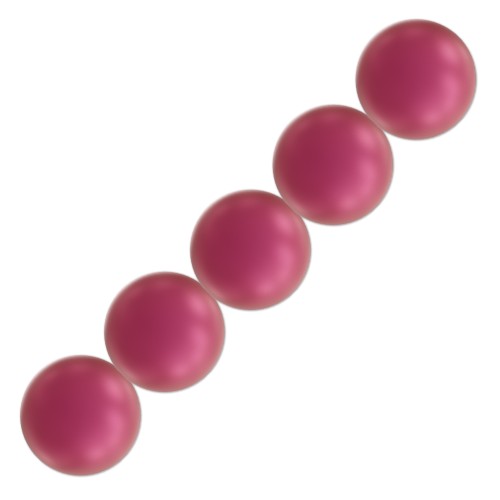 Perline Swarovski 5810 10 mm Mulberry Pink Pearl x5