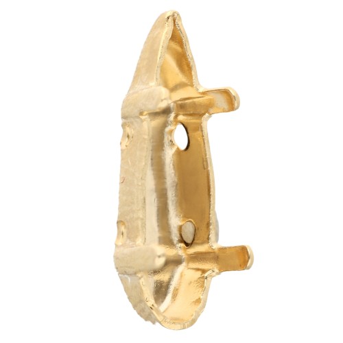 Castone Prismatic PureCrystal 4331 15 mm dorato x1