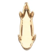 Castone Prismatic PureCrystal 4331 15 mm dorato x1