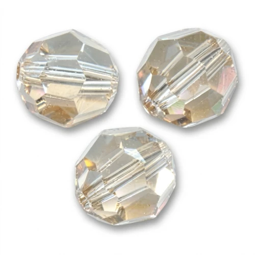 Perle rotonde PureCrystal 5000 6 mm - Cristallo Golden Shadow x6