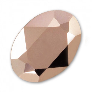 Cabochon Swarovski 4120 ovale mm. 8x6 Crystal Rose Gold