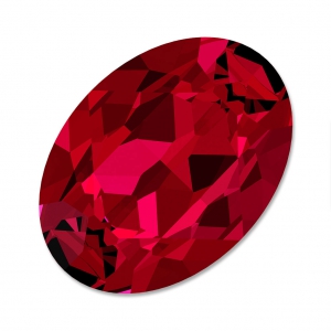 Cabochon Swarovski 4120 ovale mm. 8x6 Scarlet x1