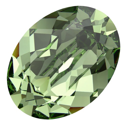 Cabochon Swarovski 4120 8x6 mm - Peridoto reinventato x1