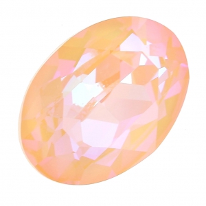 Cabochon Swarovski 4120 14x10 mm Crystal Peach DeLite x1