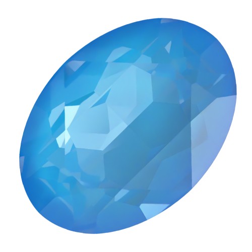 Cabochon Swarovski 4120 14x10 mm - Cristallo blu elettrico Ignite x1
