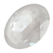 Cabochon Swarovski 4120 ovale 14x10 mm - Crystal Electric White Ignite x1