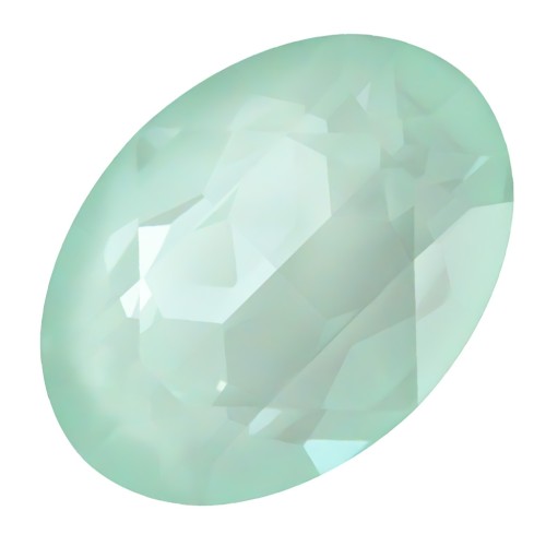 Cabochon Swarovski 4120 14x10 mm - Crystal Soft Mint Ignite x1