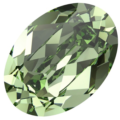 Cabochon Swarovski 4120 14x10 mm - Peridoto reinventato x1
